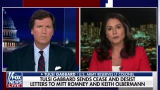 Tulsi Gabbard sent Cease and Desist letters