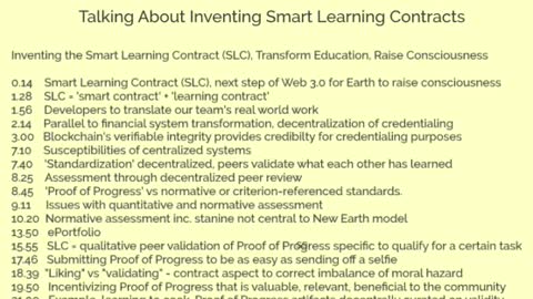 Inventing the Smart Learning Contract on Cardano Podcast 1 of 3