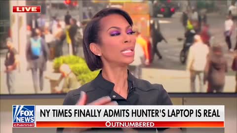 Harris Faulkner Obliterates 'Fake News Reporters' for Coverup of Hunter's Laptop
