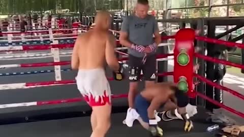 Andrew Tate Drops Sparring Partner 6 TIMES 😱 *LEAKED*