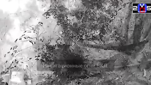 Russian VOG-25 drone THERMAL vision drops granades causing many casualties to Ukrainian infantry