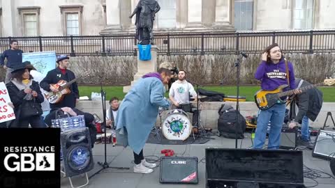 #LIVE Concert for Canada Truckers | Jam For Freedom | Trafalgar Square/Canadian Embassy (28.02.22)