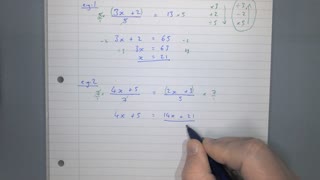 Algebra 03 - Multi-Step Equations