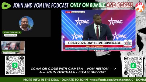 JOHN AND VON LIVE PODCAST S03EP6 CPAC 2024