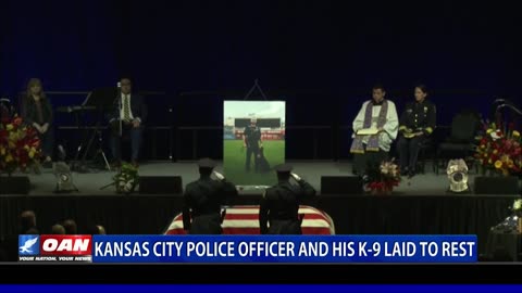 Kansas City police officer and his K9 laid to rest