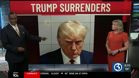 Donald Trump Surrenders | Former President Donald Trump posts his mug shot on X