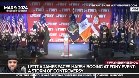 Letitia James Faces Harsh Booing at FDNY Event: A Storm of Controversy