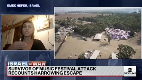 Sobrevivente de festival de música de Israel descreve ataque do Hamas