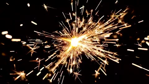 Yellow sparklers