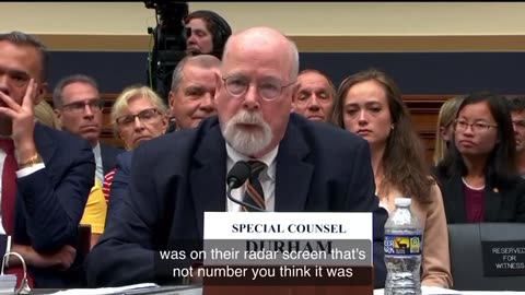 DURHAM TESTIMONY: on Hillary Clinton, Carter Page, Comey, and leaks, false information to media.