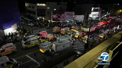 man captures chaos from deadly South Korea crowd accident: ‘Screaming and panicking’