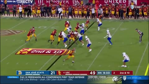 USC vs San Jose State Highlights | College Football Week 0 | 2023 College Football Highlights