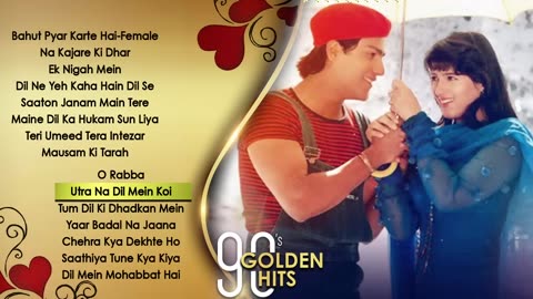 90's Golden Hits | Kumar Sanu, Alka Yagnik & Udit Narayan |90's Evergreen Romantic Songs Collections