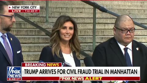 Trump’s lawyers speak outside the courthouse