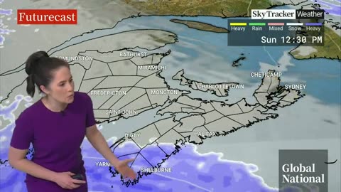 Atlantic Canada prepares for arrival of 1st winter storm of 2024