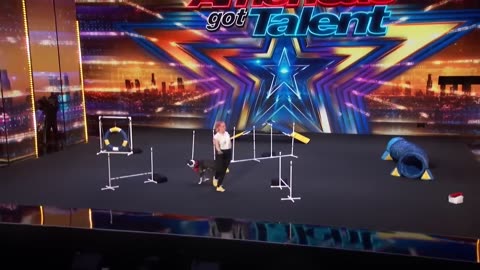 HEARTWARMING Story of 3-Legged Dog Who Beat Cancer MOVES the Judges on America's Got Talent 2023!