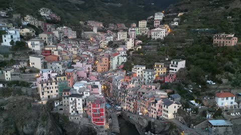 Cinque Terre Riomaggiore İtaly Dj Mini 4k