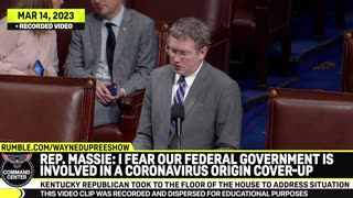 Rep. Massie Just Raised A Startling Allegation