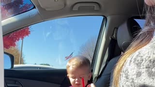 Mom And Daughter Enjoy Chick-fil-a Together