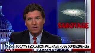 Tucker Carlson questions what happened to the Nord Stream pipeline