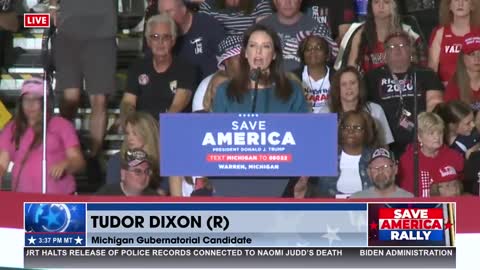 Tudor Dixon SLAMS Gretchen Whitmer over Defund the Police