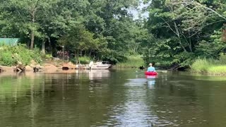 Kayaking 4 mile river