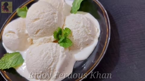 Easy ice cream recipe