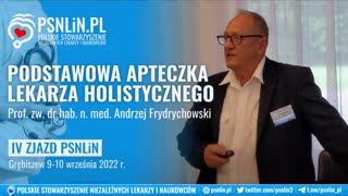 Podstawowa apteczka lekarza holistycznego - prof. Andrzej Frydrychowski PSNLiN