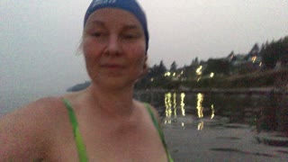 Whiterock beach swim