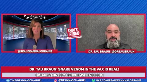 Snake VENOM in Vax is used as a “Heart Attack Gun” and Tranquilizer! Dr. Tau Braun