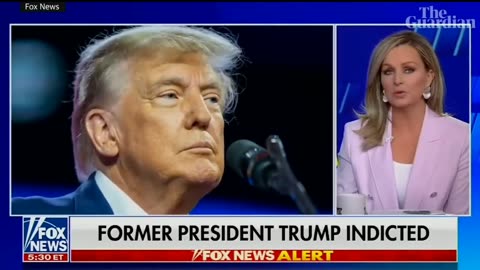 Gasp heard on Fox News as Donald Trump indictment announced