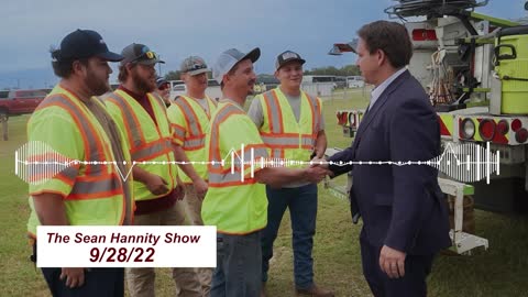 Gov. Ron DeSantis Shares Update on The Sean Hannity Show