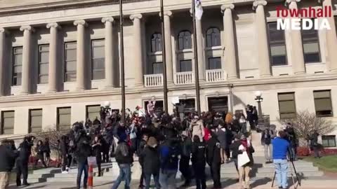 Crowd CHEERS After Rittenhouse Verdict - A VICTORY for the Second Amendment