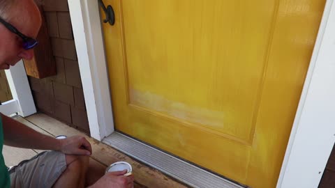 How to paint a front door properly