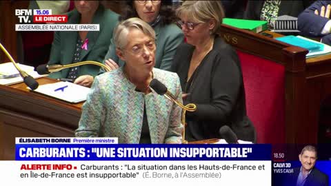 Élisabeth Borne annonce la réquisition des grévistes