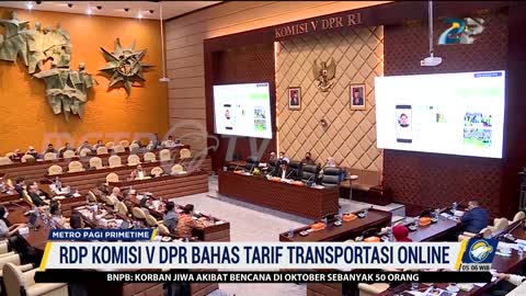 Komisi V DPR Gelar RDP Bahas Tarif Transportasi Online