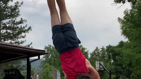 Straight One Arm Handstand