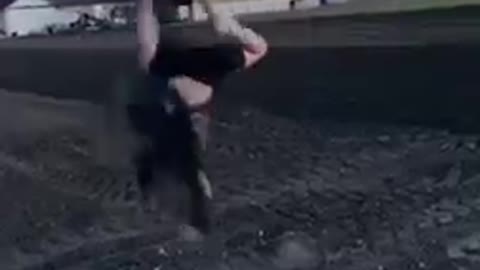 Person Falls On Their Head While Attempting a Backflip