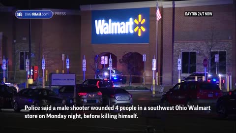 Shooter wounds four then kills self in Ohio Walmart