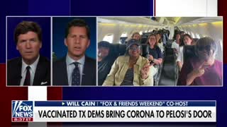 Tucker Calls Out Texas Dems on Their COVID Hypocrisy