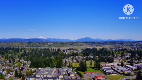 A Beautiful Spring Day In The PNW. Marysville, Washington.