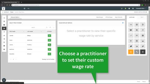 How To Set Custom Wage Rates