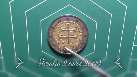 🕵️Slovakia coin 2 euros 2009