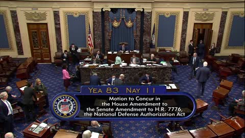 Senate passes defense bill that rescinds military Covid vaccine mandate
