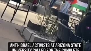 Leftist Pro-Palestine Group At Arizona State University Calls For The Invasion Of Israel