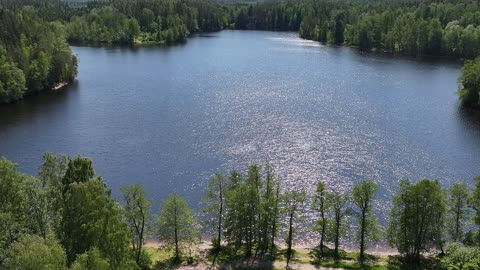 DJI Mavic 3 Pro 4K First Flight Finland - Espoo Luukki Public Park and Lake