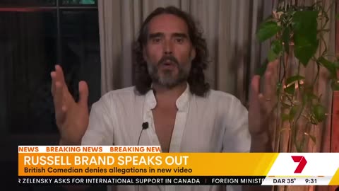 Russell brand break silence over sexual assault allegations