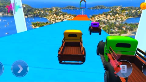GT Car Stunt - Video Ramp Car 😎 Gameplay (2023) + |2024| Gameplay #car #2023