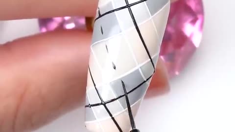 #332 Glitter Love Nails For Single 2022 | Relaxing Nails Art Tutorial | Nails Inspiration