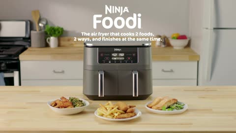 Ninja DZ201 Foodi 8 Quart 6-in-1 DualZone - Link Available in Description